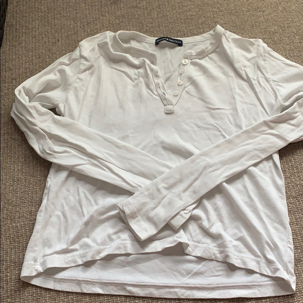 brandy white long sleeve